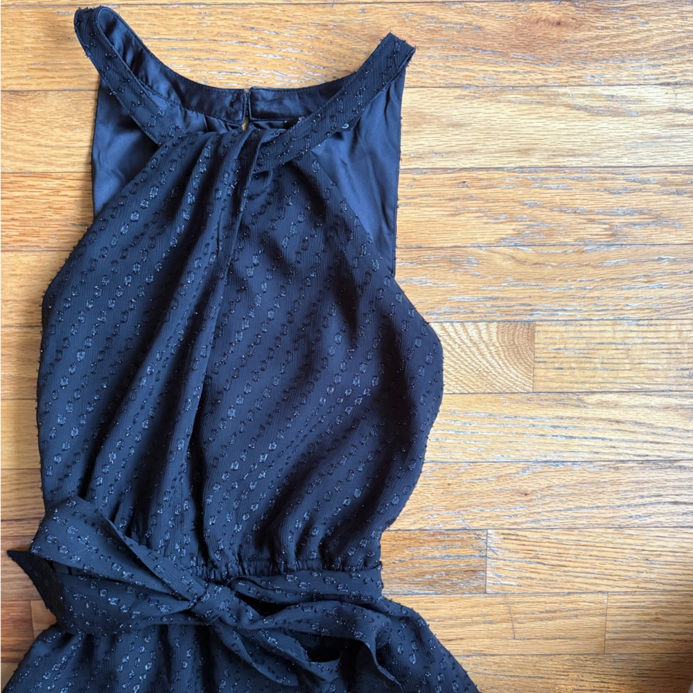 Express Black Dress with Subtle Embellishments Small